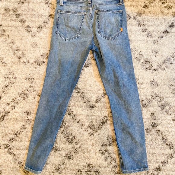 1 Denim distressed boot cut jeans size 25 - Picture 4 of 4